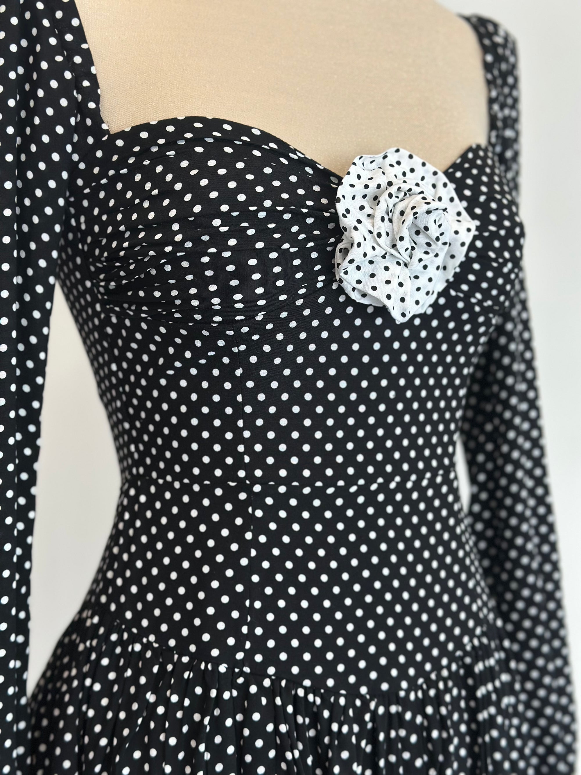 Mon Amour Polka Dot Dress