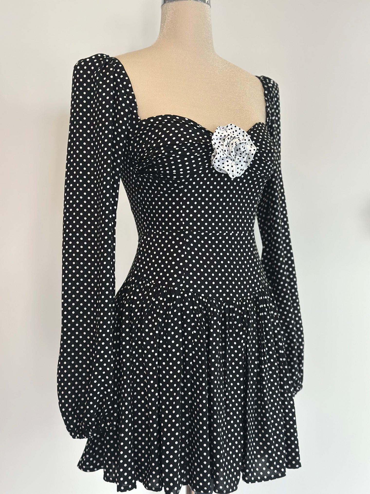 Mon Amour Polka Dot Dress